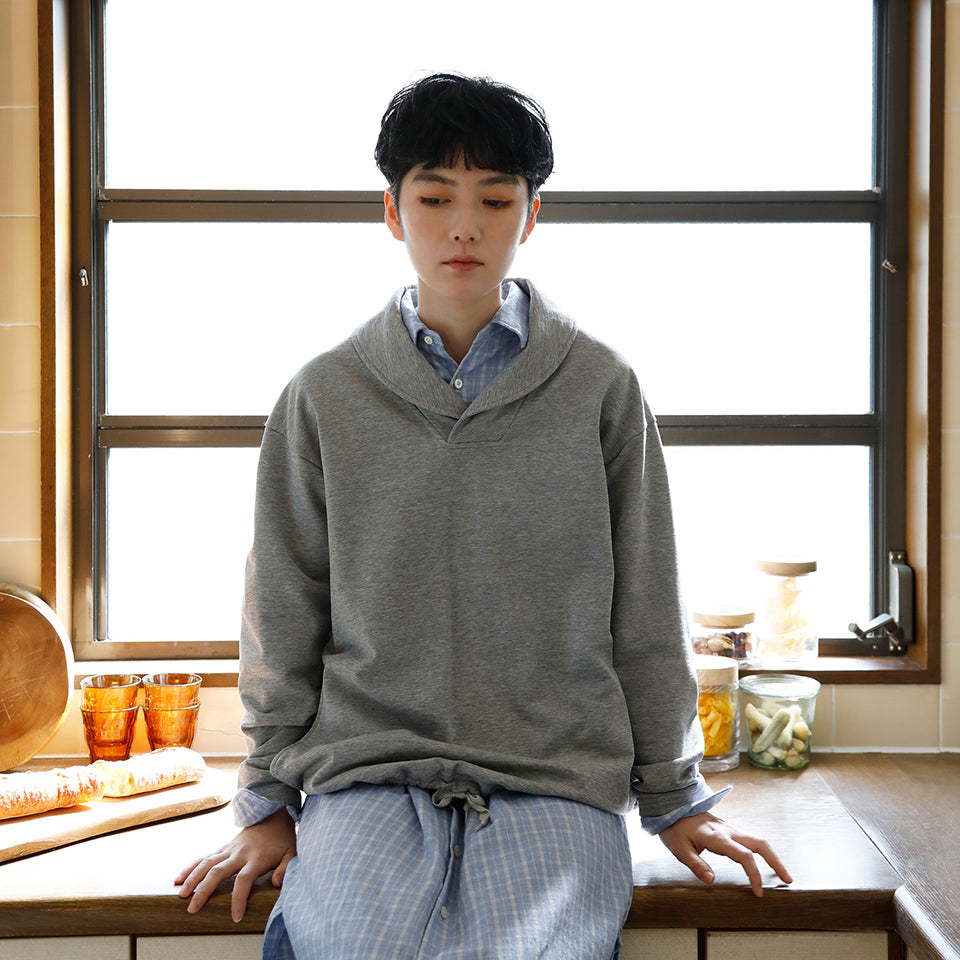 SAILOR COLLAR SWEATSHIRT