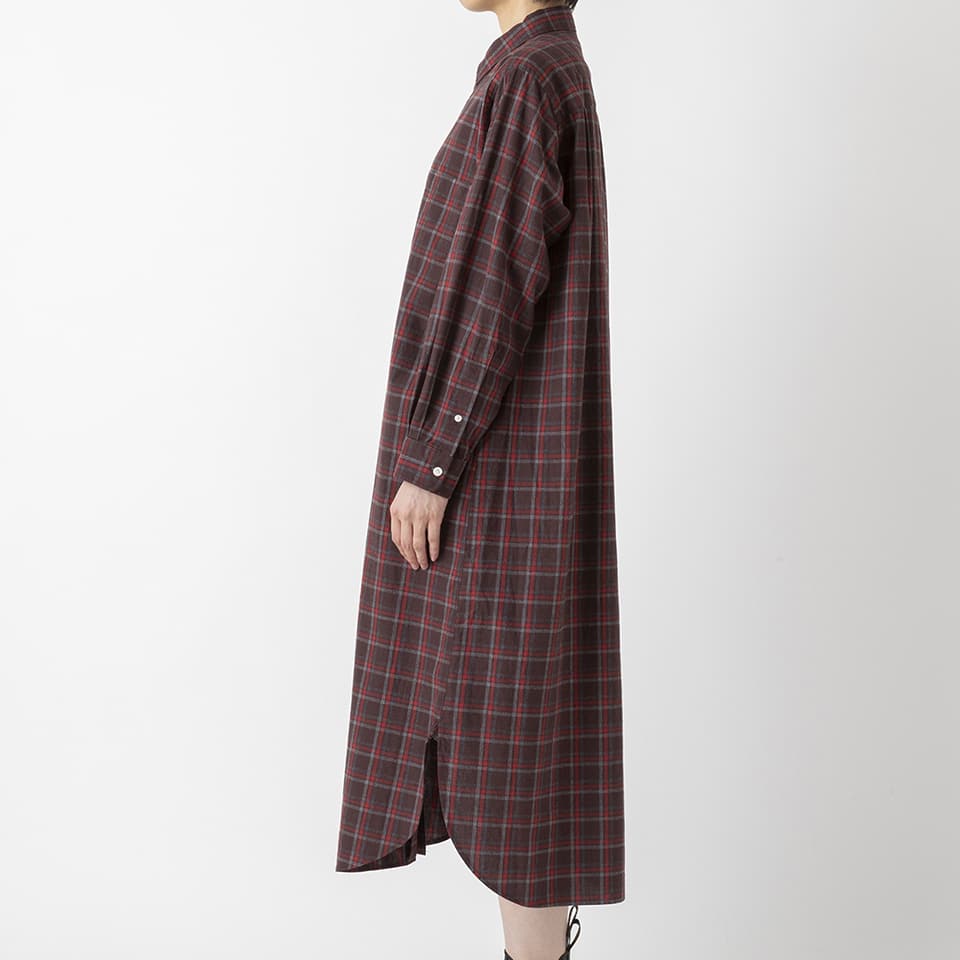 CHECK NIGHT SHIRT