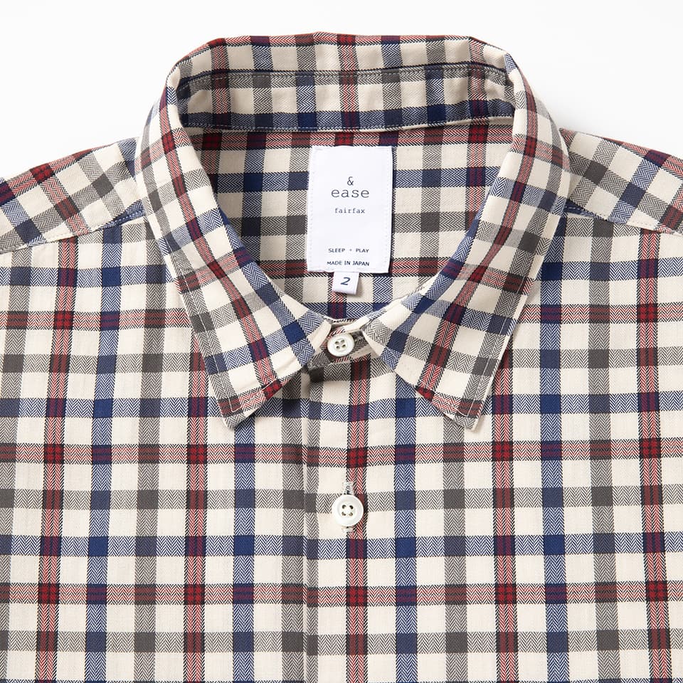 CHECK NIGHT SHIRT