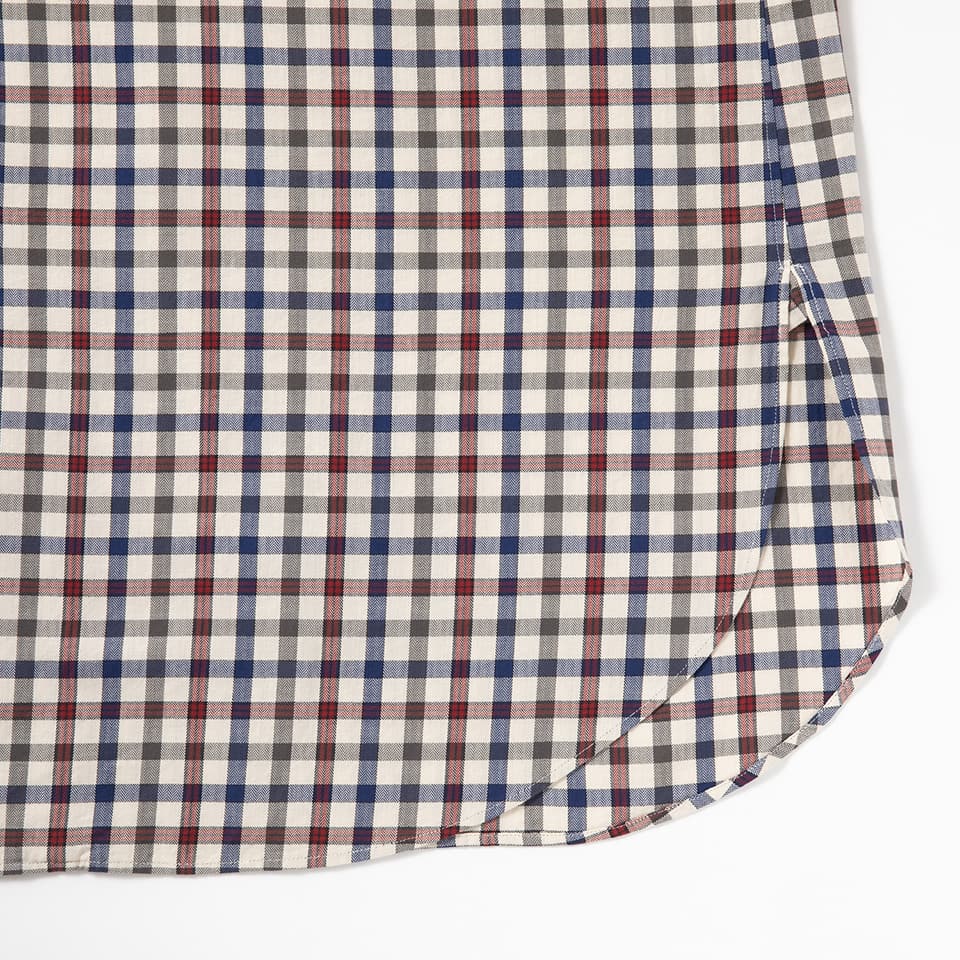 CHECK NIGHT SHIRT