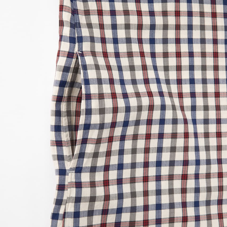 CHECK NIGHT SHIRT