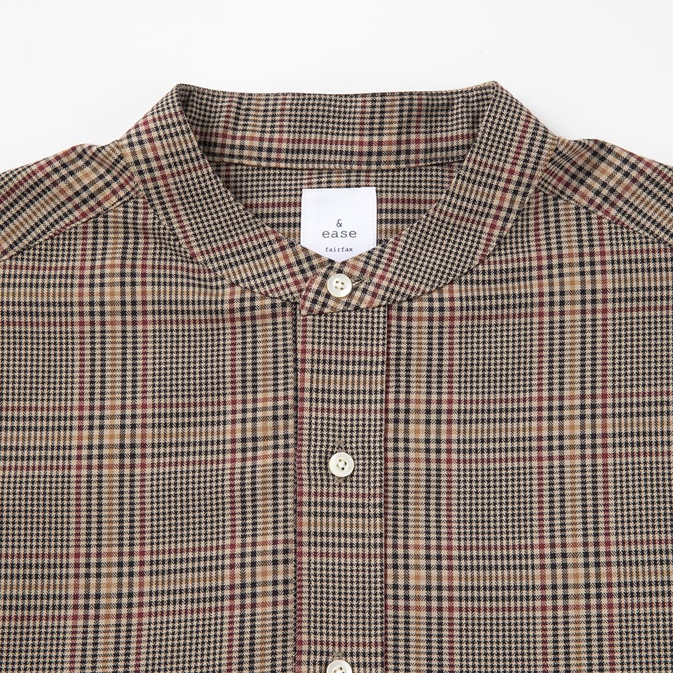 BAND COLLAR ONE-PIECE