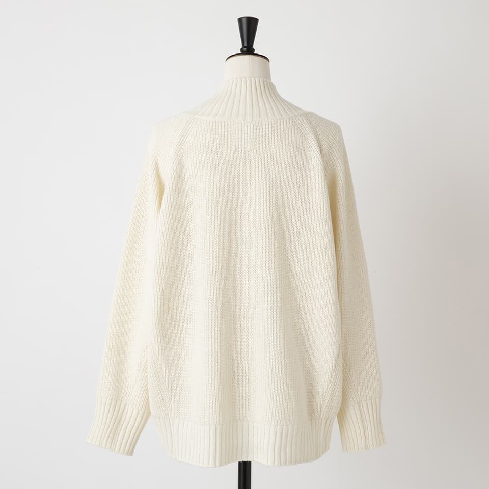 【MORE50%OFF!!】WOOL MOCK NECK KNIT