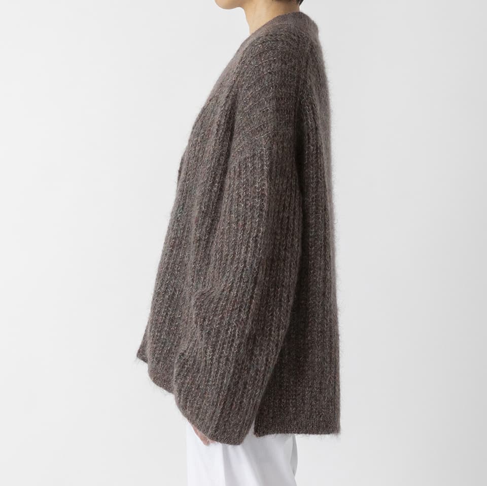 【MORE50%OFF!!】MOHAIR V-NECK CARDIGAN