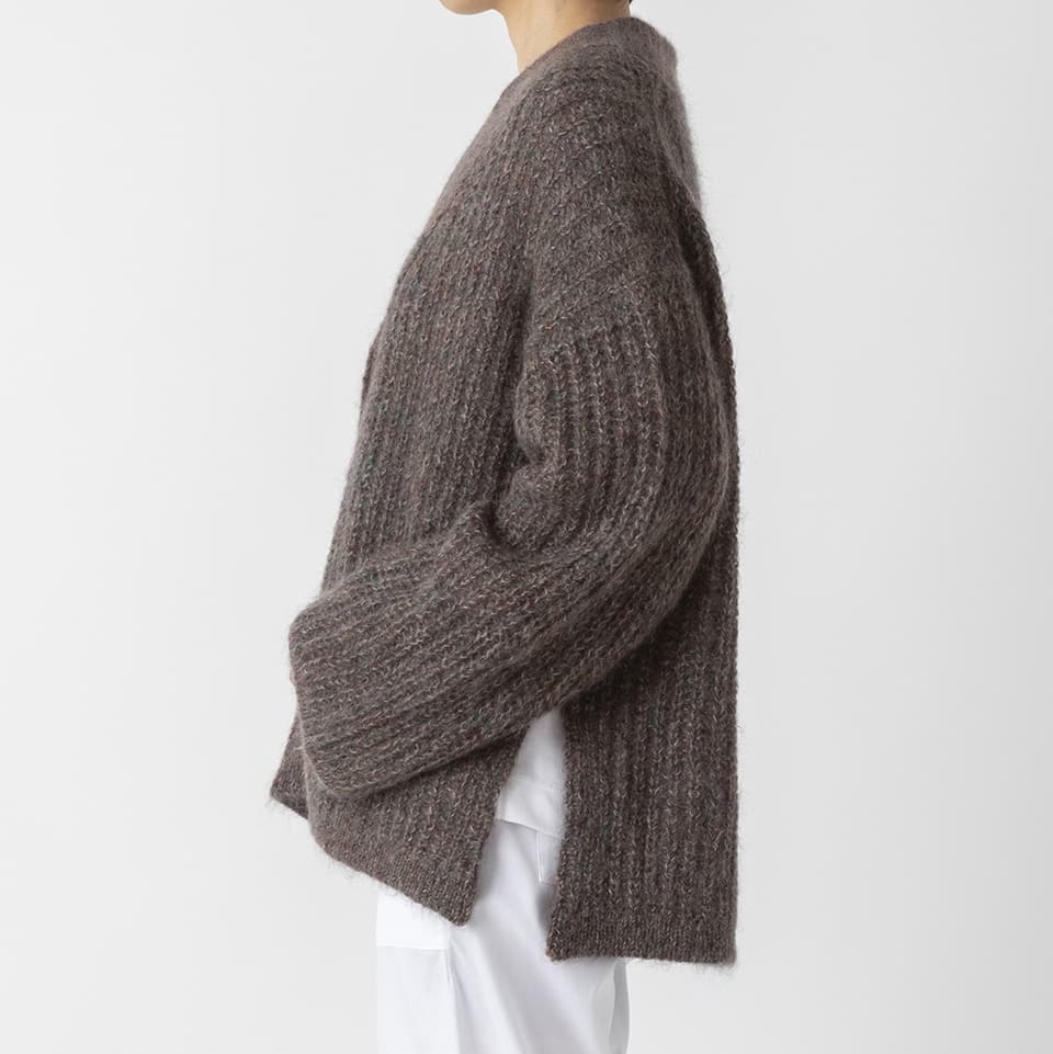 【MORE50%OFF!!】MOHAIR V-NECK CARDIGAN