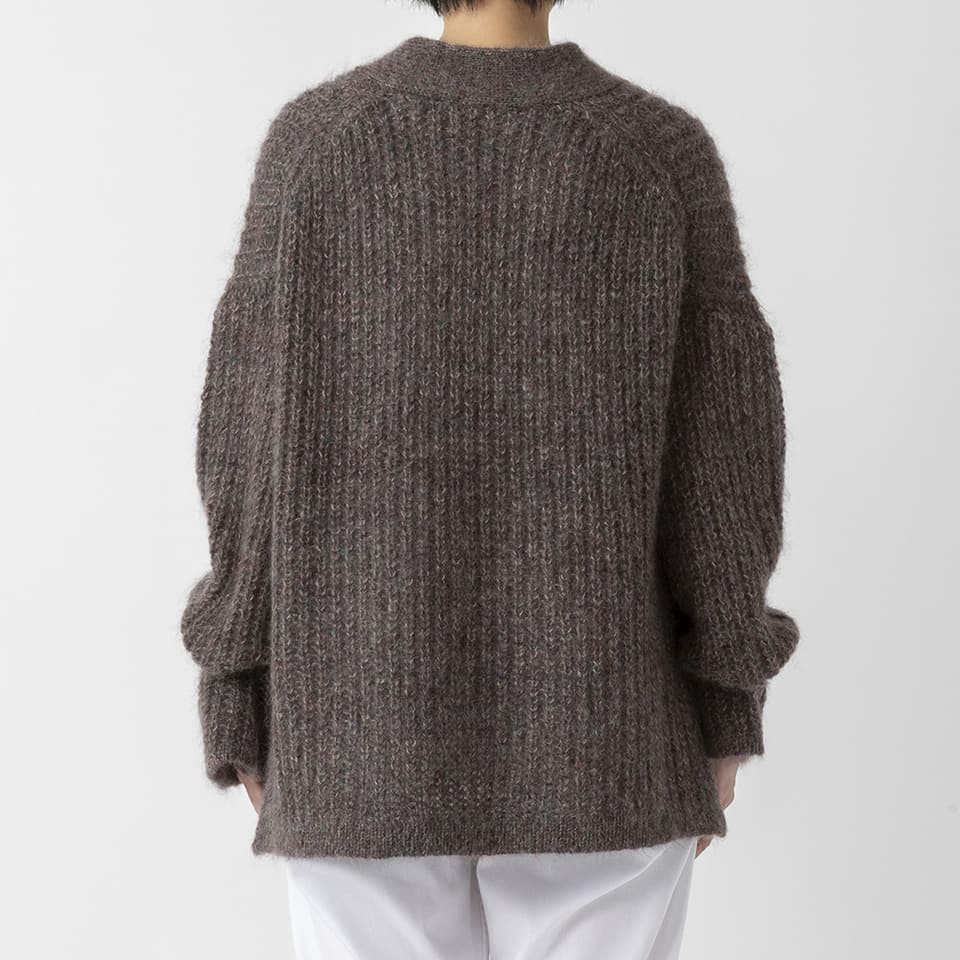 【MORE50%OFF!!】MOHAIR V-NECK CARDIGAN