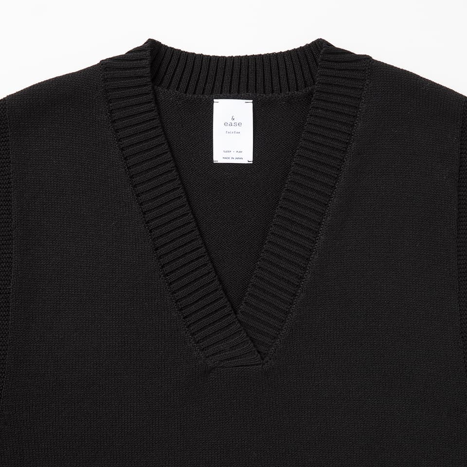 【MORE30%OFF!!】WOOL V-NECK KNIT VEST