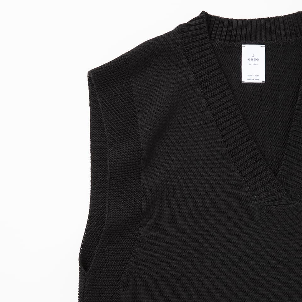 【MORE30%OFF!!】WOOL V-NECK KNIT VEST