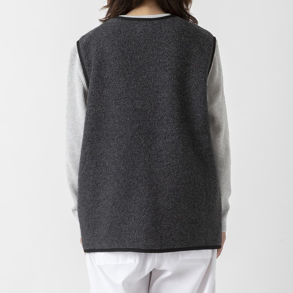 BOA FLEECE ZIP VEST