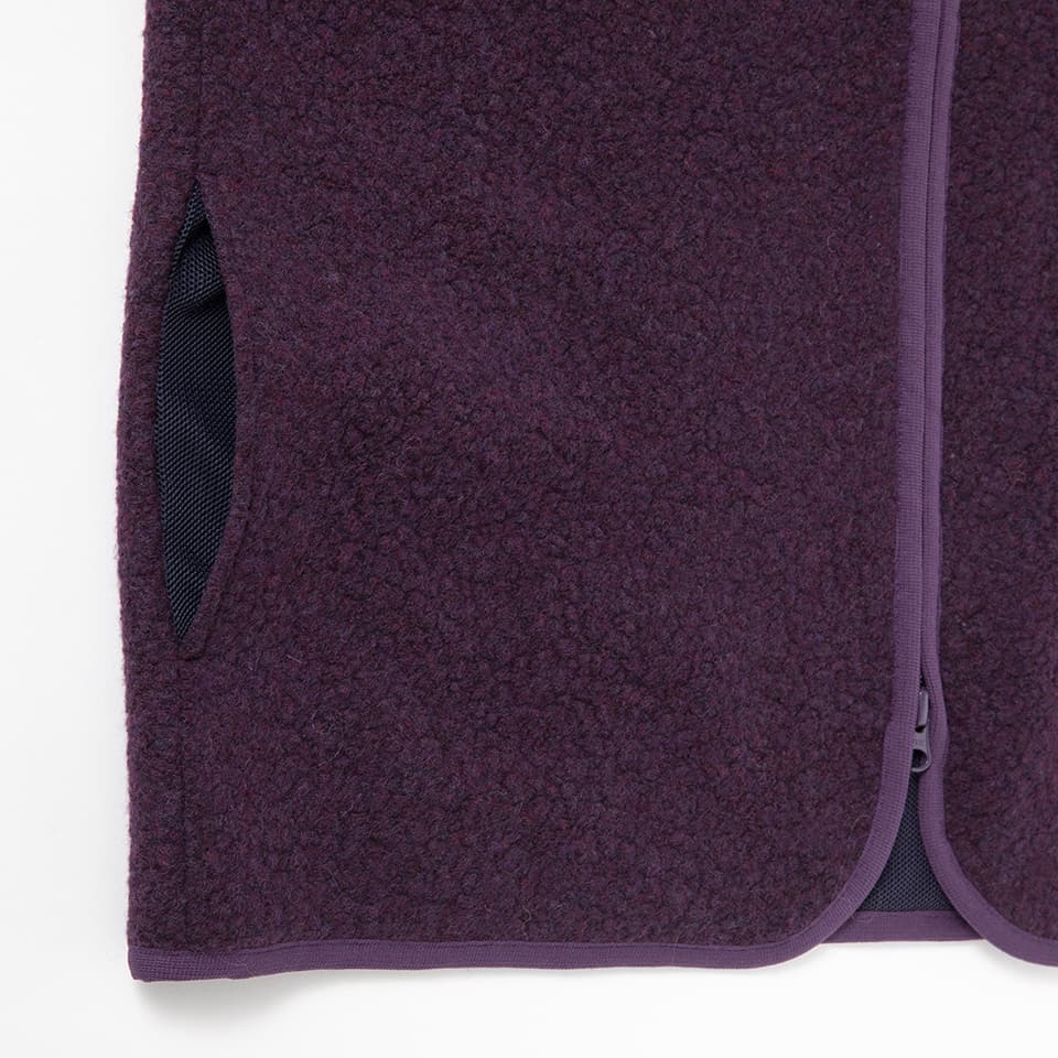 BOA FLEECE ZIP VEST