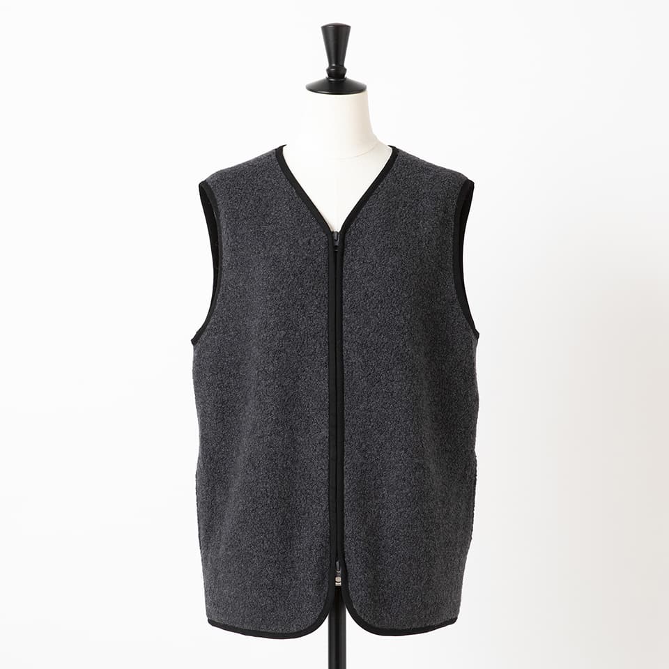 BOA FLEECE ZIP VEST