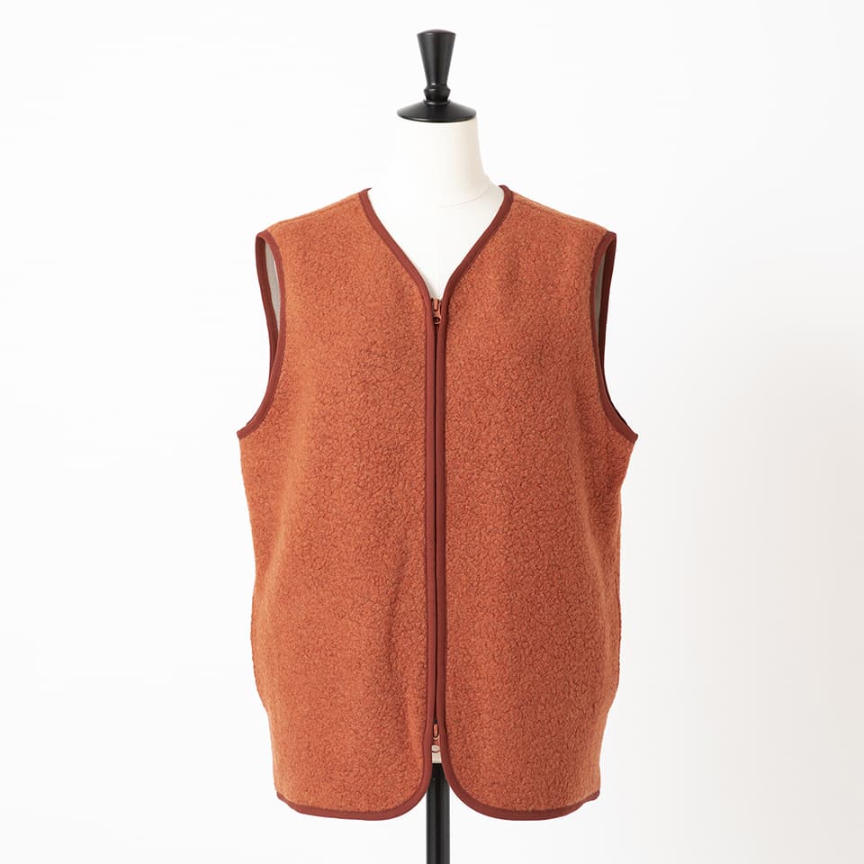 BOA FLEECE ZIP VEST
