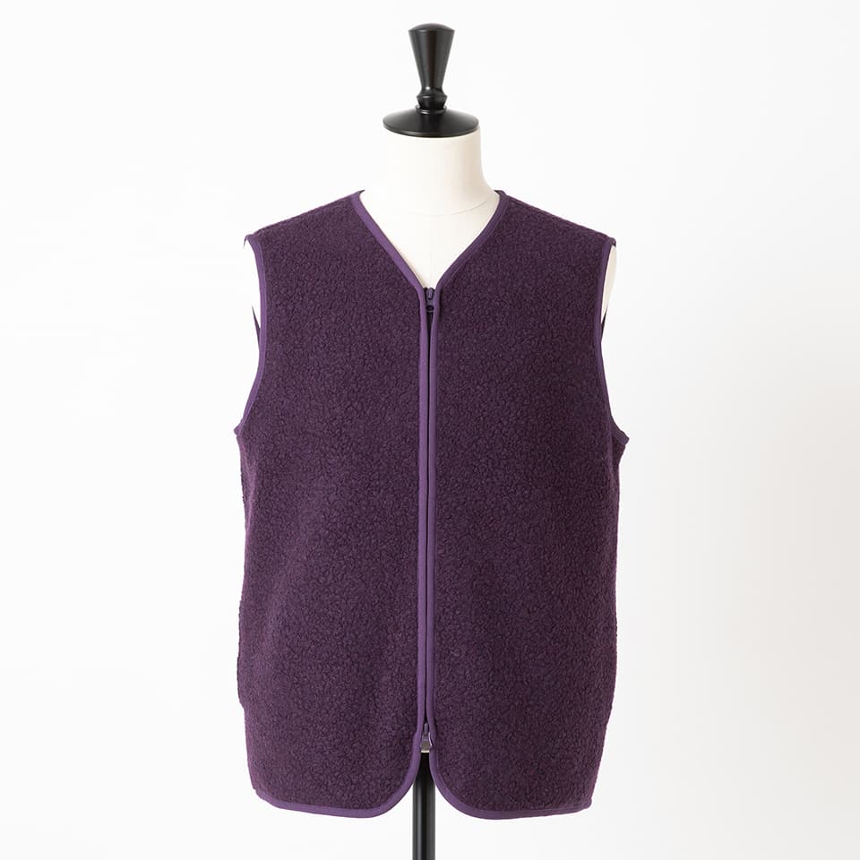 BOA FLEECE ZIP VEST
