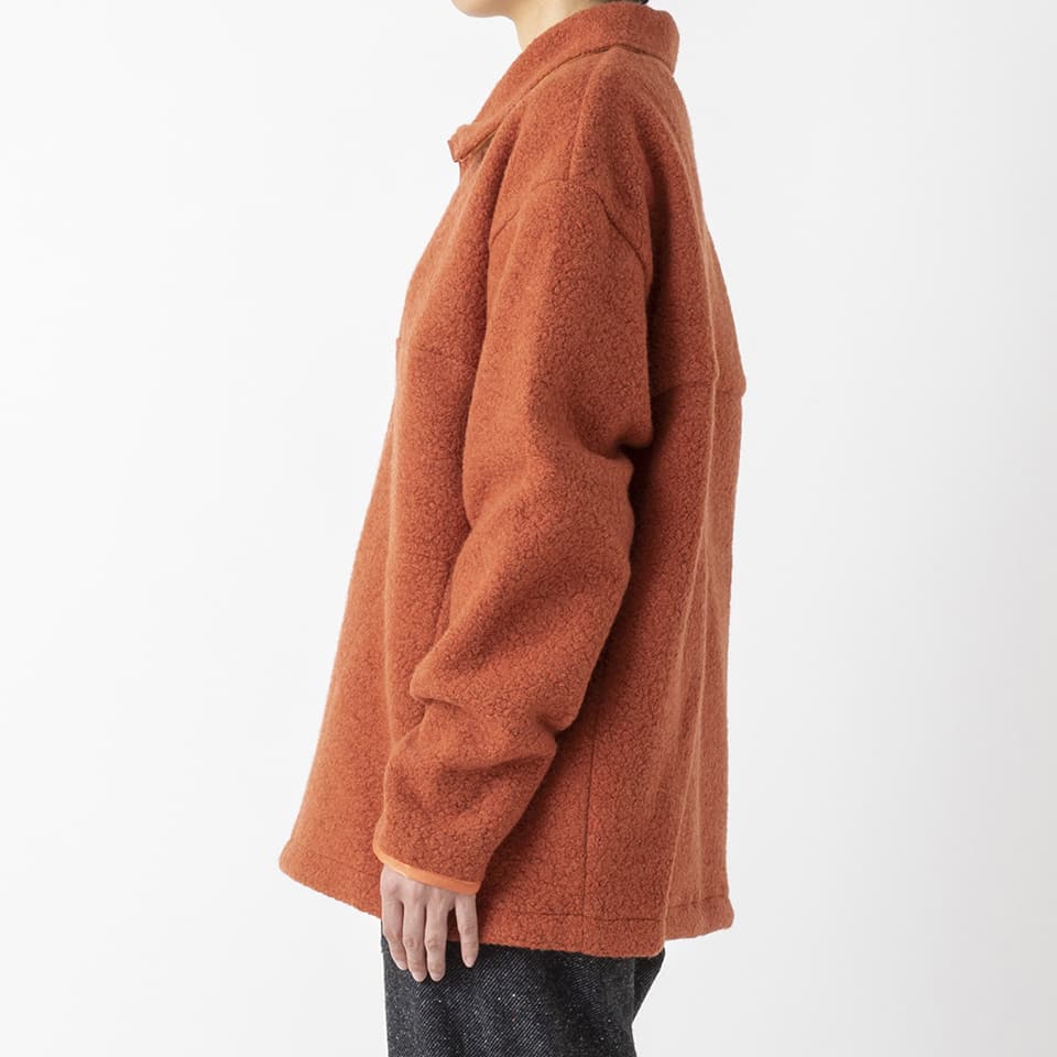 BOA FLEECE HALF ZIP PULLOVER