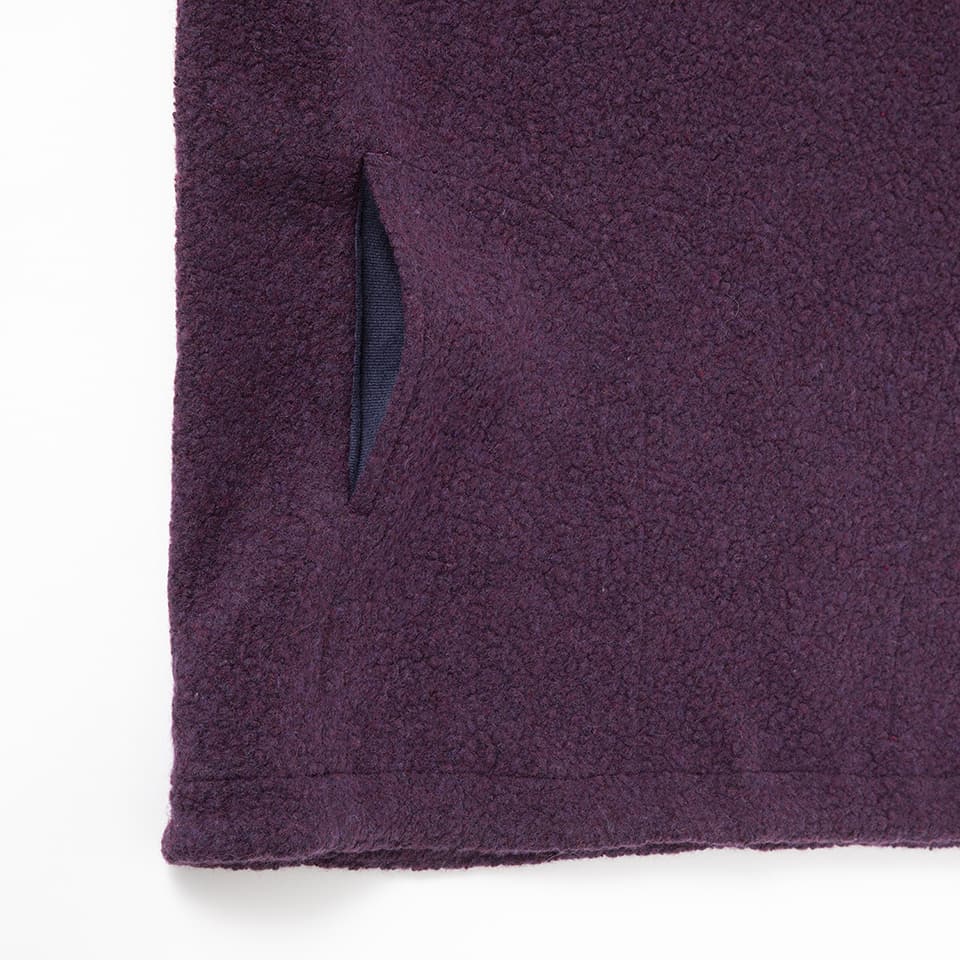 BOA FLEECE HALF ZIP PULLOVER