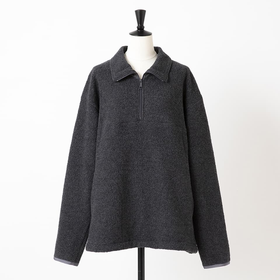 BOA FLEECE HALF ZIP PULLOVER