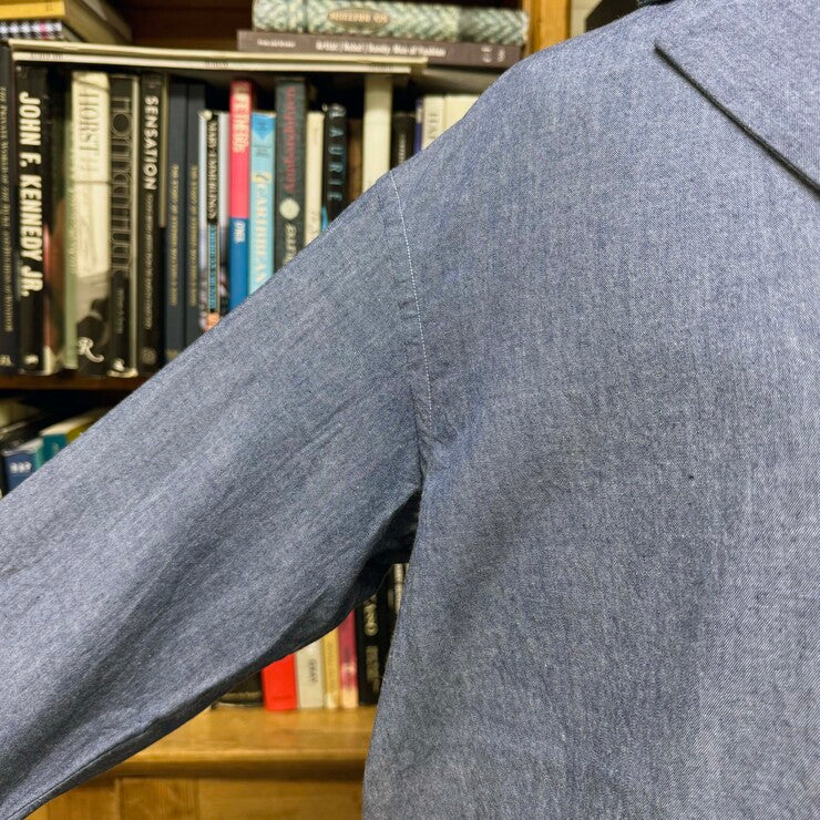 INDIGO DUNGAREE SUCK SHIRT