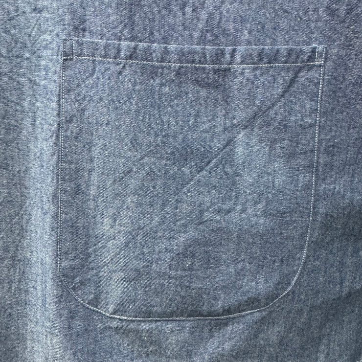 INDIGO DUNGAREE SUCK SHIRT