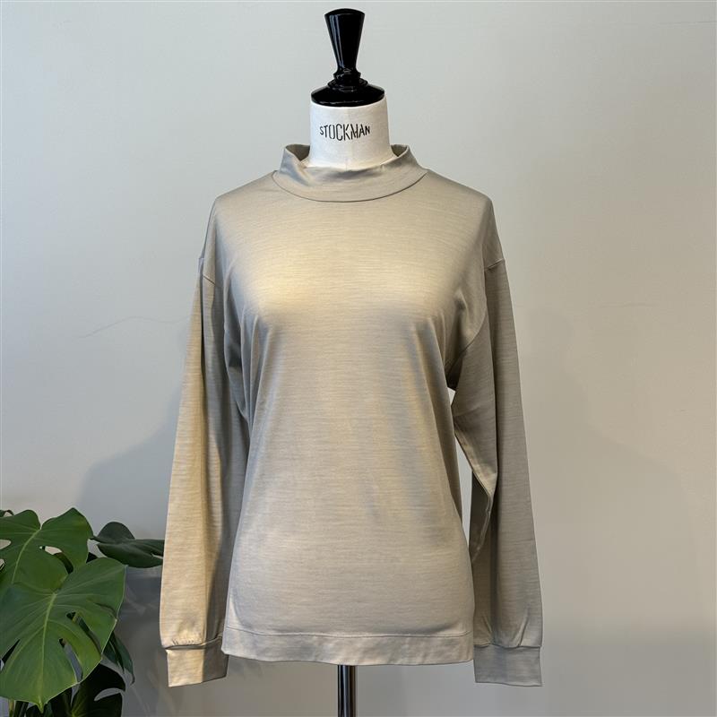 WHASHABLE WOOL MOCK NECK