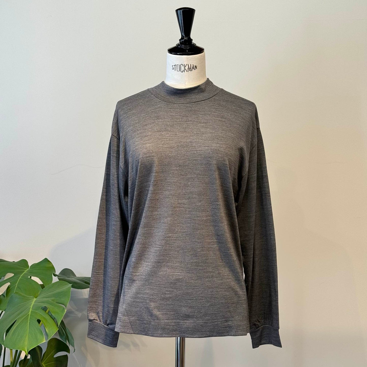 WHASHABLE WOOL MOCK NECK