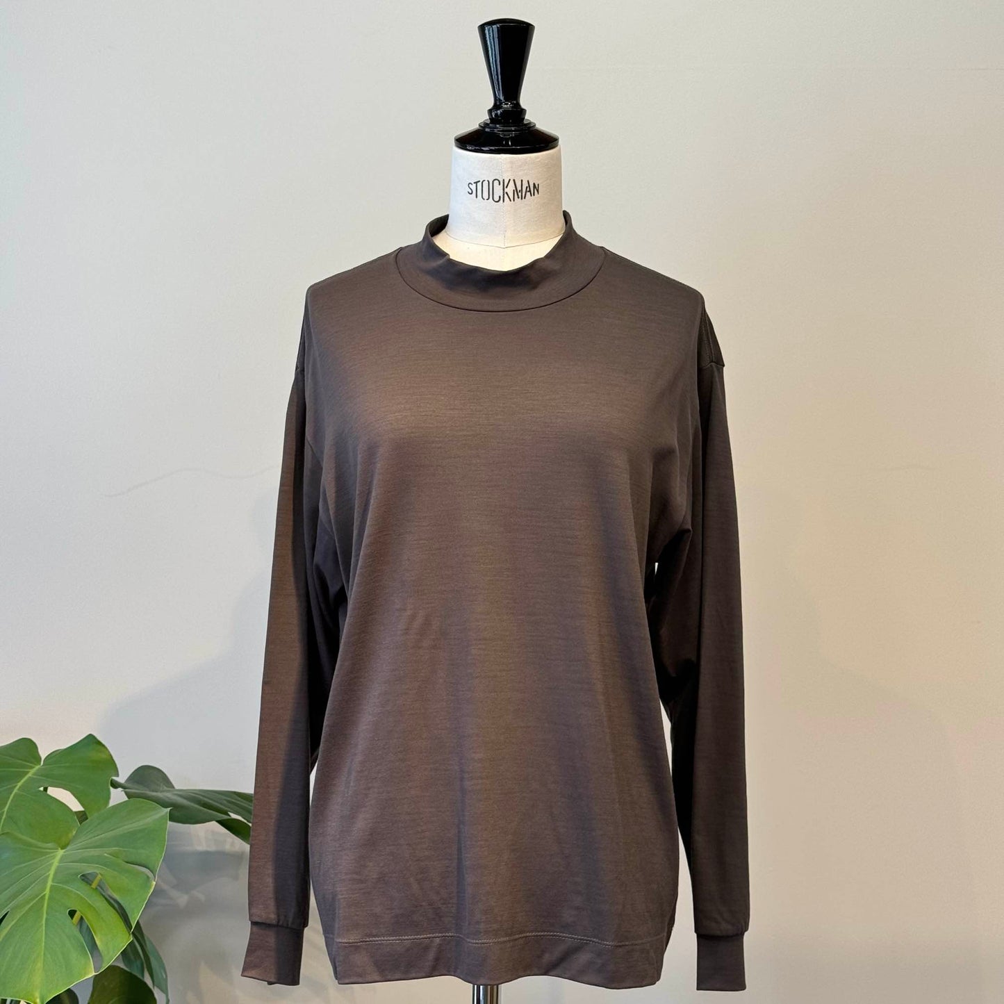 WHASHABLE WOOL MOCK NECK