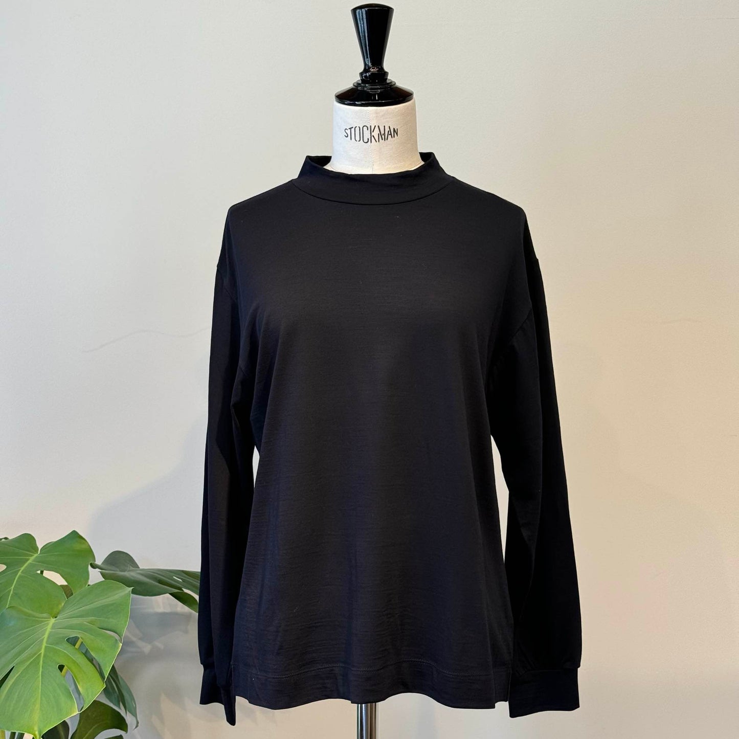 WHASHABLE WOOL MOCK NECK