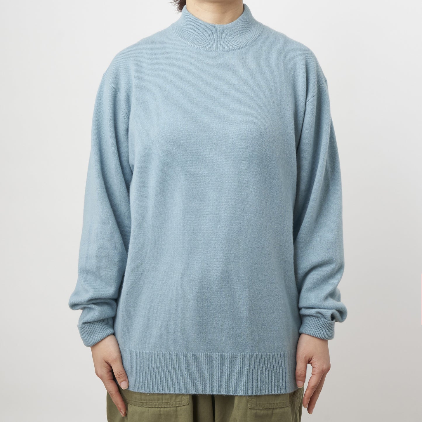 【MORE30%OFF!!】CASHMERE MOCK NECK
