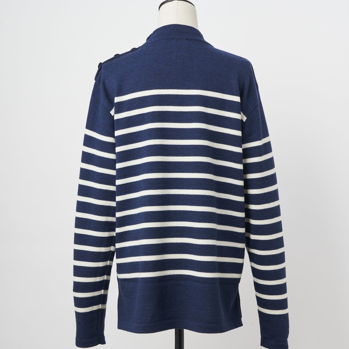 【MORE30%OFF!!】WOOL MARINE BORDER KNIT