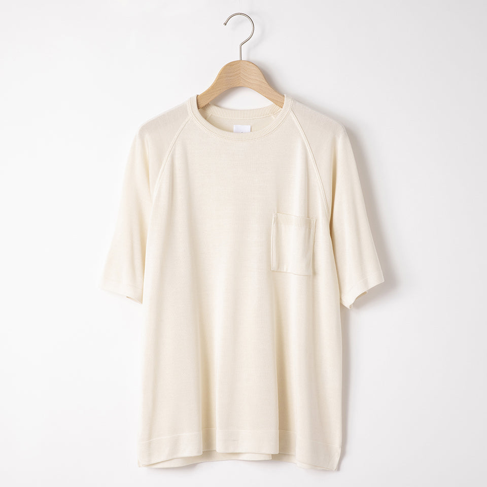 WASHABLE SILK KNIT-T