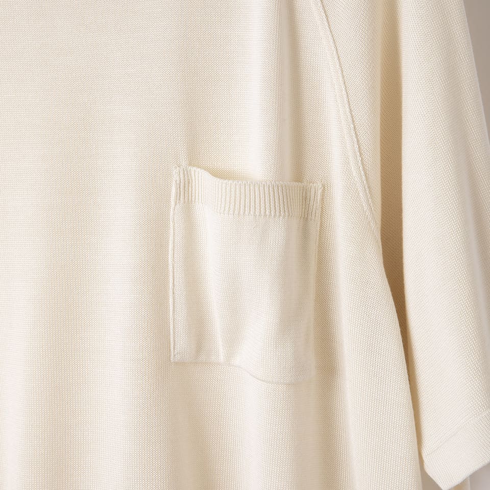 WASHABLE SILK KNIT-T