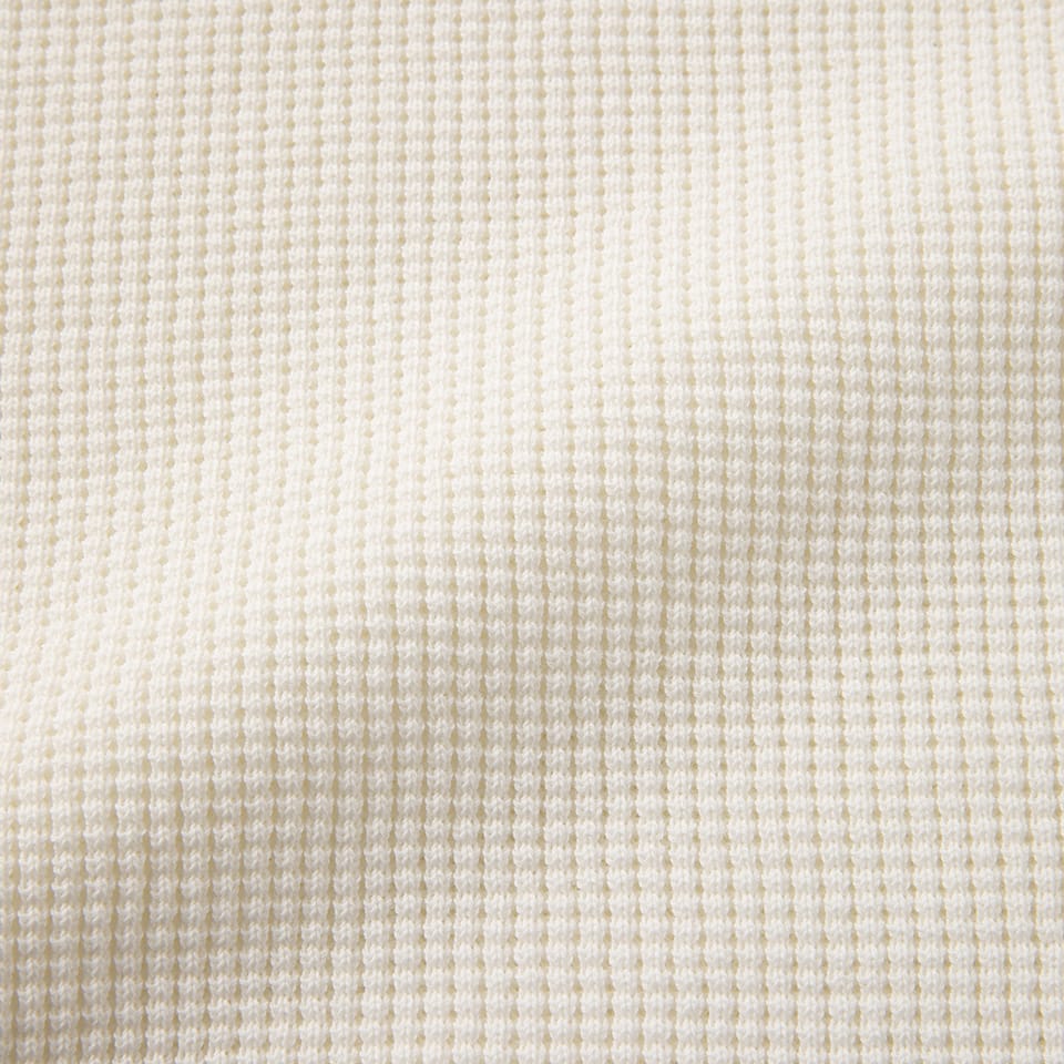 WAFFLE KNIT PULLOVER