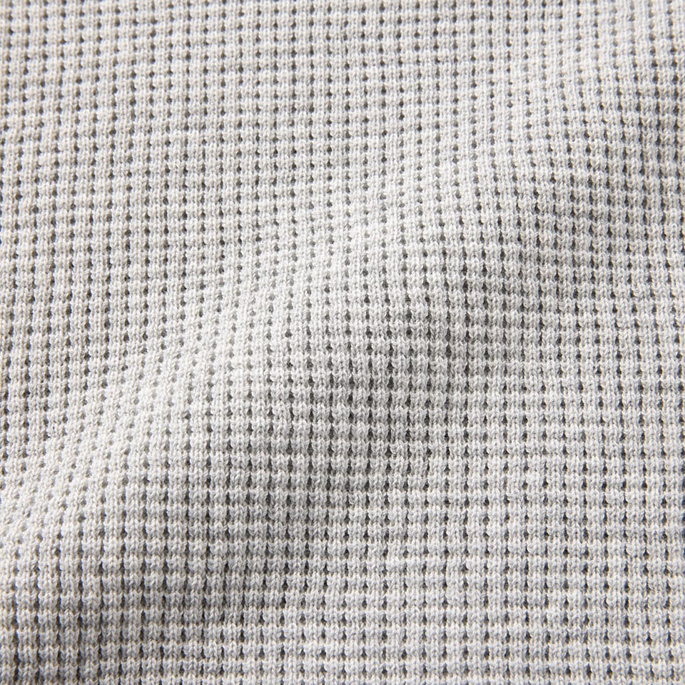 WAFFLE KNIT PULLOVER