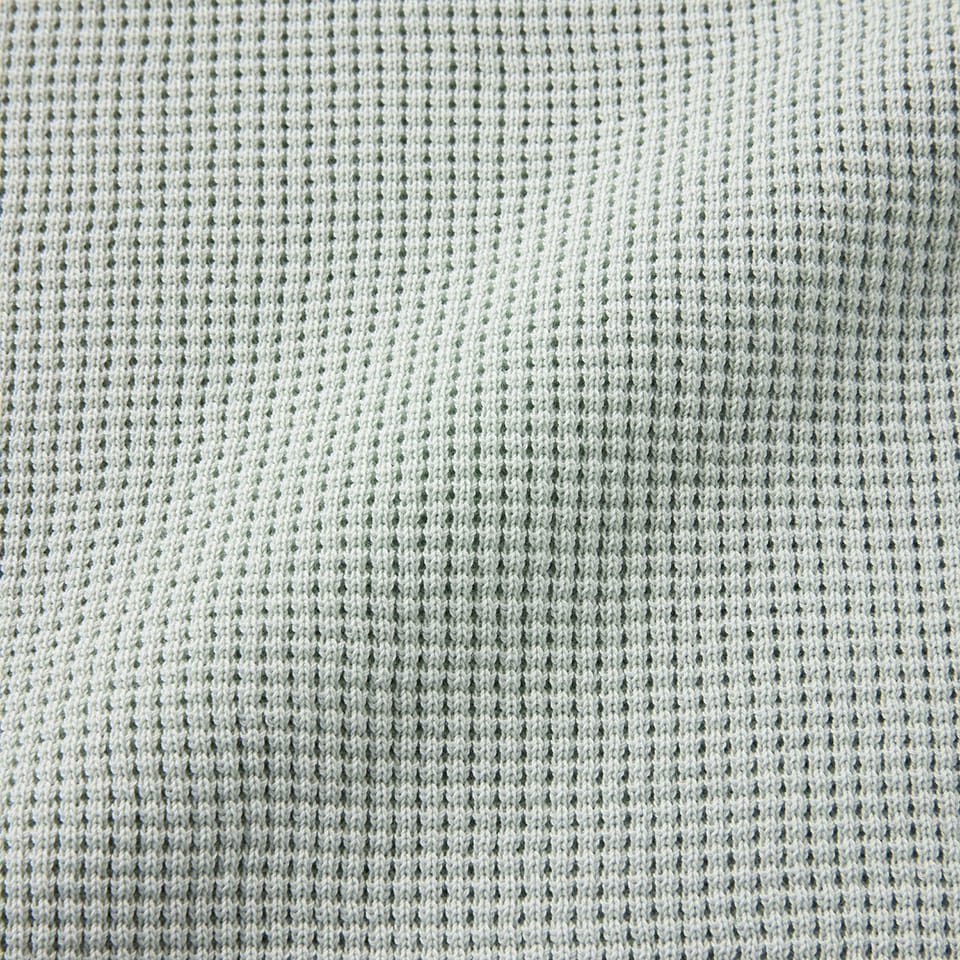 WAFFLE KNIT PULLOVER