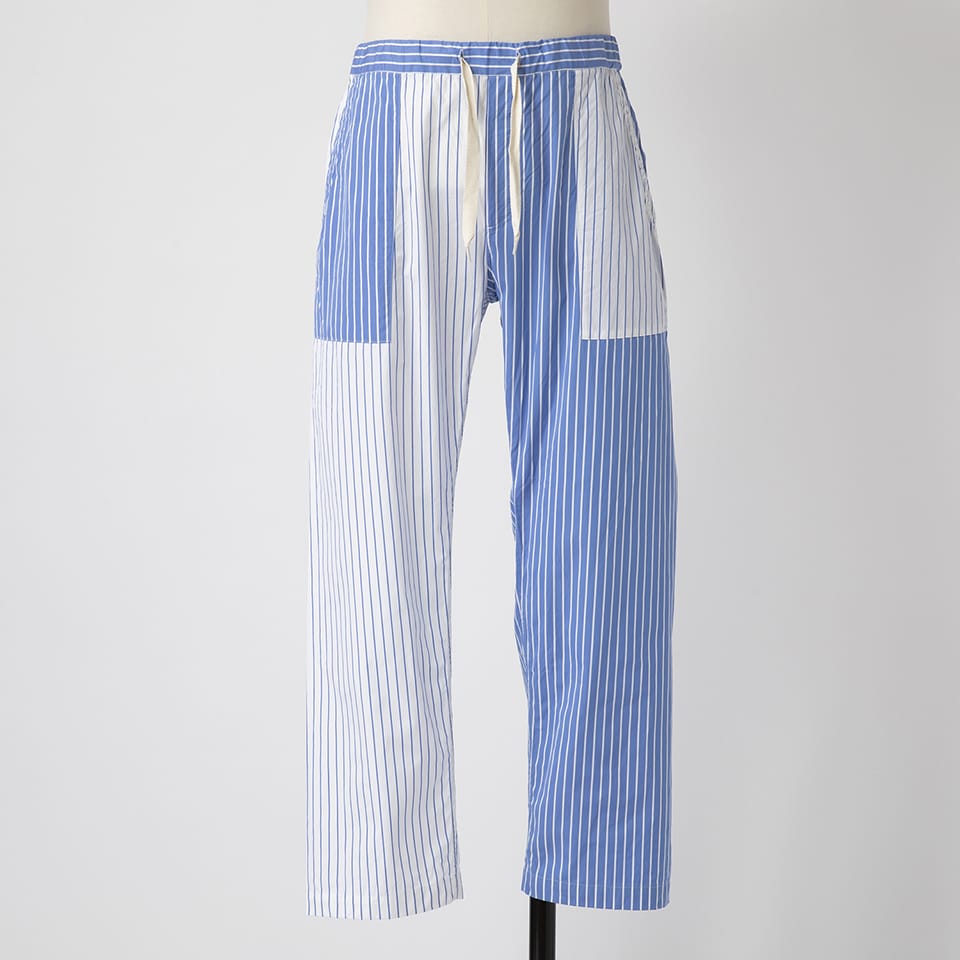 CRAZY STRIPE BAKER PANTS