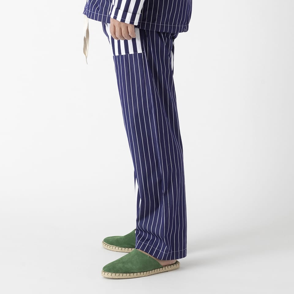 CRAZY STRIPE BAKER PANTS