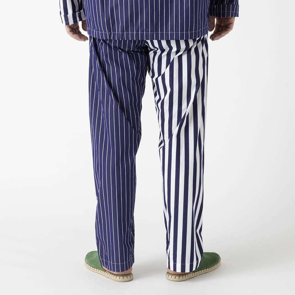 CRAZY STRIPE BAKER PANTS