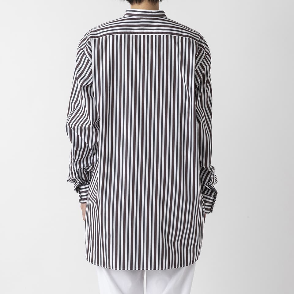 BAND COLLAR SHIRT