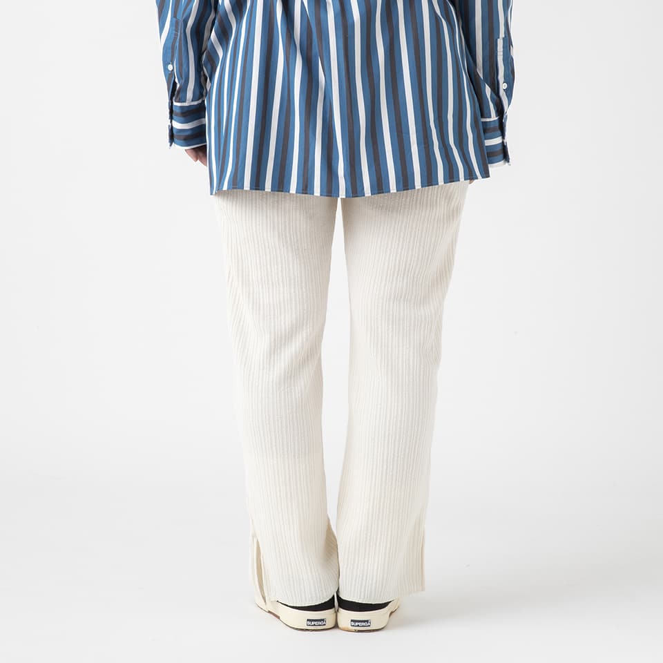 TELECO SLIT PANTS