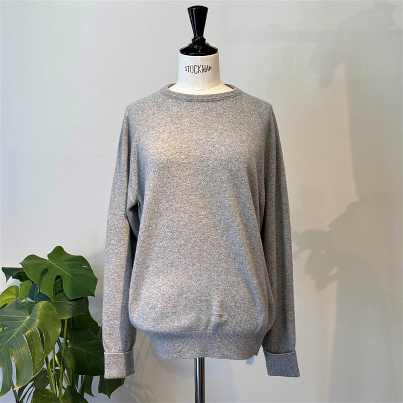 CASHMERE RAGLAN SLEEVE KNIT