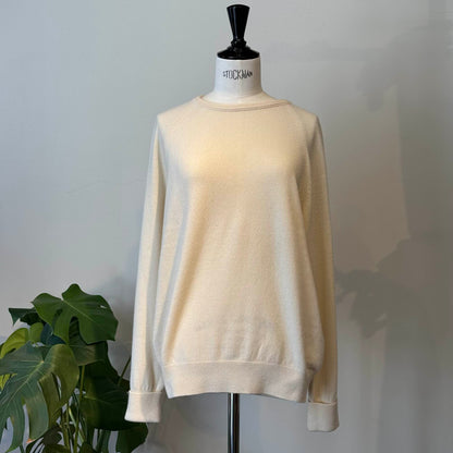 CASHMERE RAGLAN SLEEVE KNIT