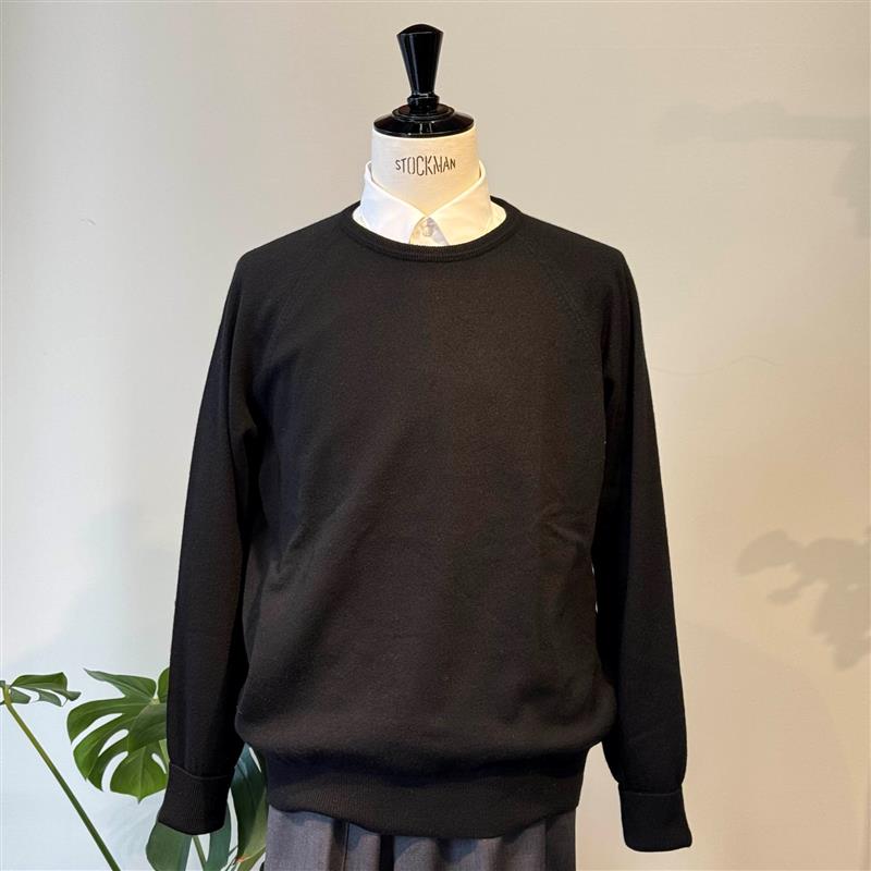 CASHMERE RAGLAN SLEEVE KNIT