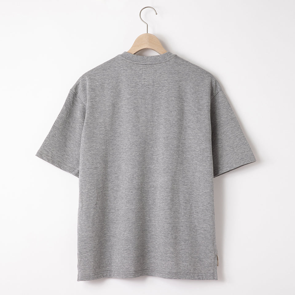 HENRY NECK SWEATSHIRT SHORTSLEEVE