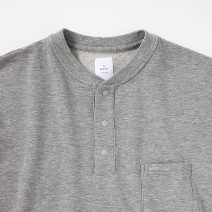 HENRY NECK SWEATSHIRT SHORTSLEEVE