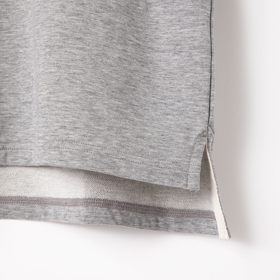 HENRY NECK SWEATSHIRT SHORTSLEEVE
