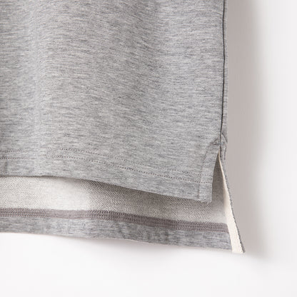 HENRY NECK SWEATSHIRT SHORTSLEEVE