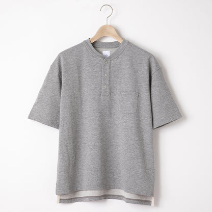 HENRY NECK SWEATSHIRT SHORTSLEEVE