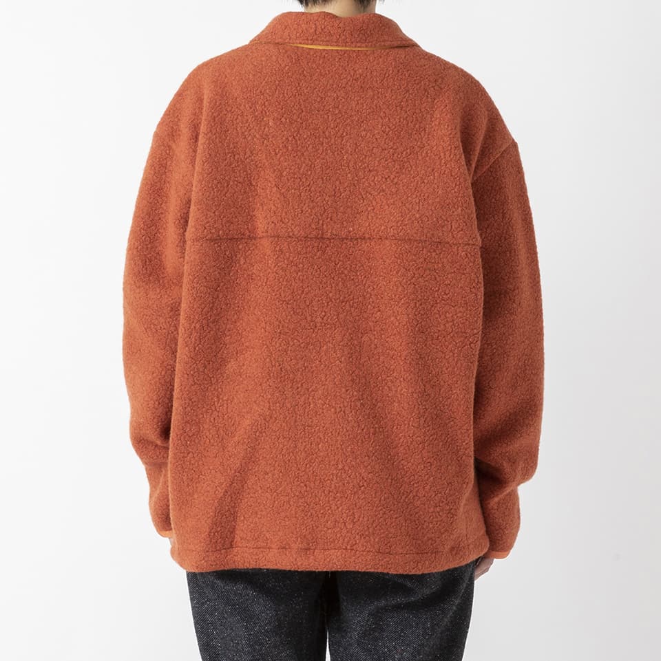 BOA FLEECE HALF ZIP PULLOVER