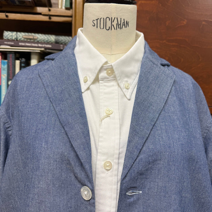 INDIGO DUNGAREE SUCK SHIRT