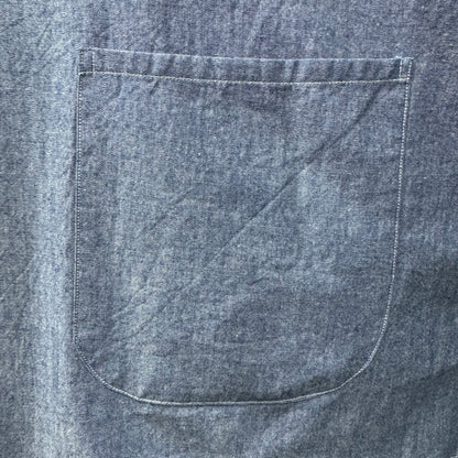 INDIGO DUNGAREE SUCK SHIRT