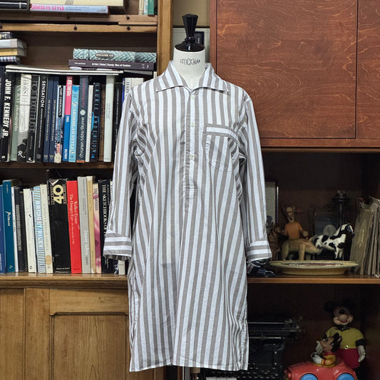 COTTON LINEN STRIPE APERO SHIRT